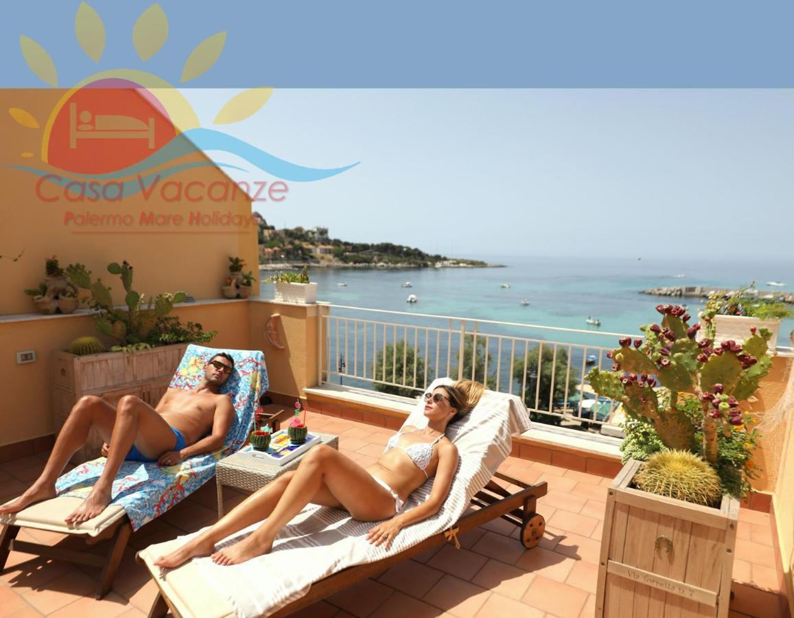 Palermo Mare Holidays Sferracavallo Bagian luar foto